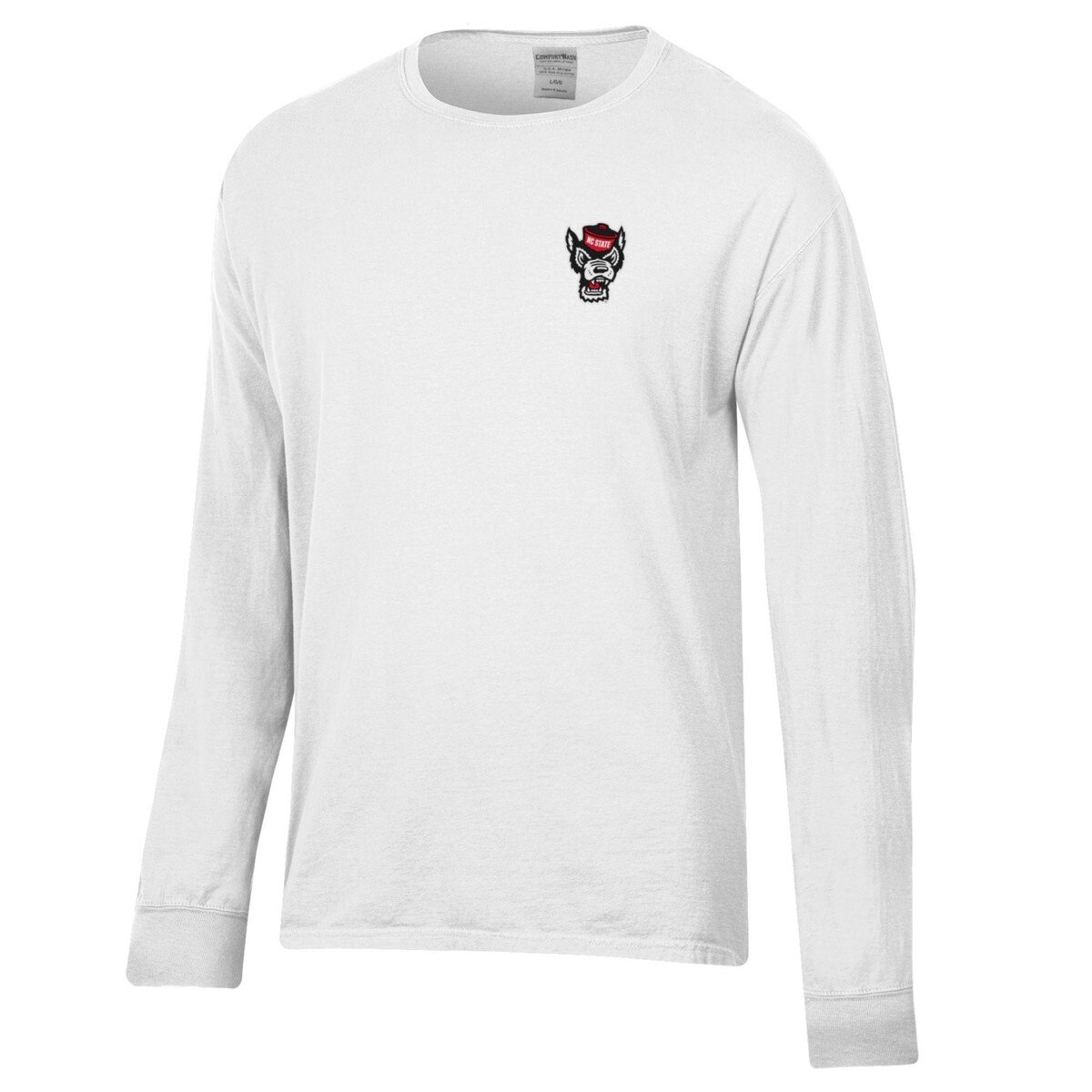 White Long Sleeve Comfort Wash Tee